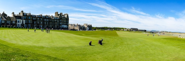 "Old Course" - Der älteste noch existierende Golfplatz der Welt in St. Andrews