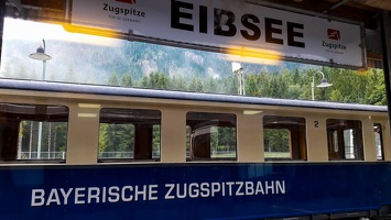 Zahnradbahn zum Zugspitzplatt