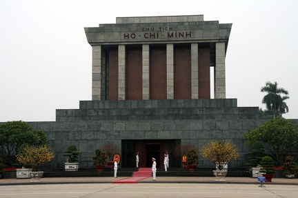 Hanoi: Mausoleum von Ho Chi Minh