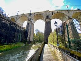 Luxemburg-Stadt - Viadukt (Passerelle)