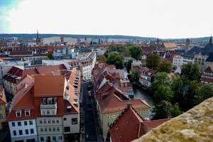 Blick vom Turm der Ägidienkirche