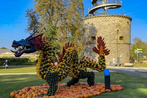 Kürbisfiguren, egapark