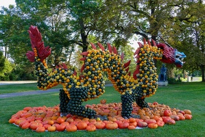 Kürbisfiguren, egapark