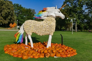 Kürbisfiguren, egapark