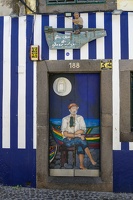 Funchal - Bemalte Türen in der Rua de Santa Maria