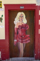 Funchal - Bemalte Türen in der Rua de Santa Maria