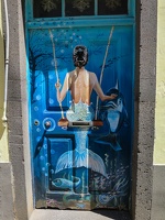 Funchal - Bemalte Türen in der Rua de Santa Maria