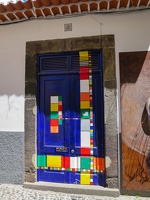 Funchal - Bemalte Türen in der Rua de Santa Maria