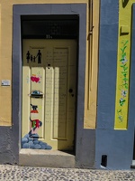 Funchal - Bemalte Türen in der Rua de Santa Maria