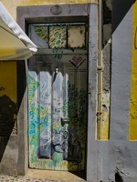 Funchal - Bemalte Türen in der Rua de Santa Maria