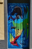 Funchal - Bemalte Türen in der Rua de Santa Maria
